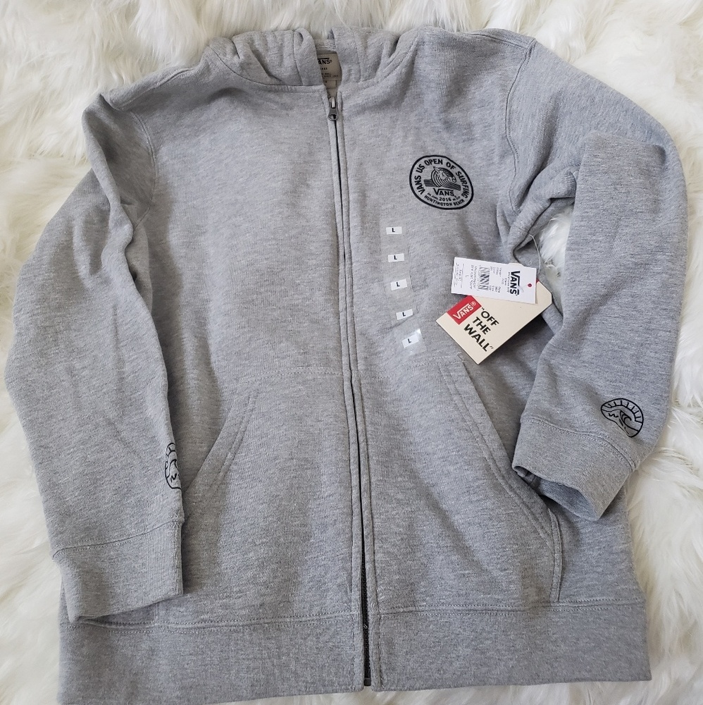 VANS Junior/boy's full zip hoodie - Size XL